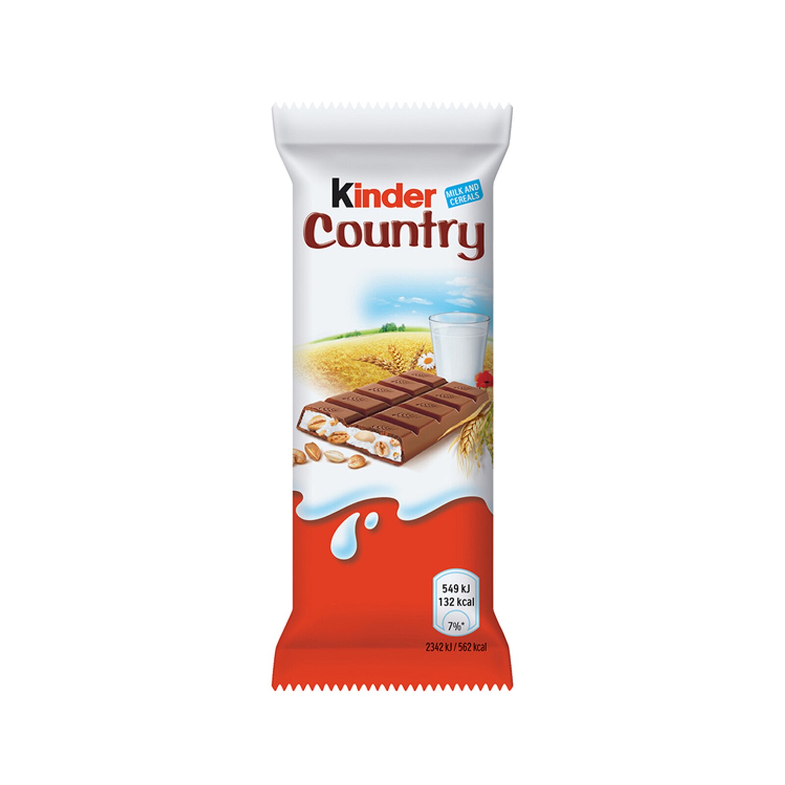 Ciocolata cu lapte Kinder Country, 23,5g