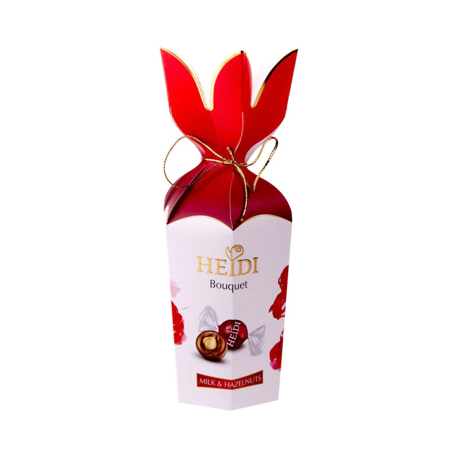 Praline ciocolata lapte si alune de padure, Heidi Bouquet, 120g