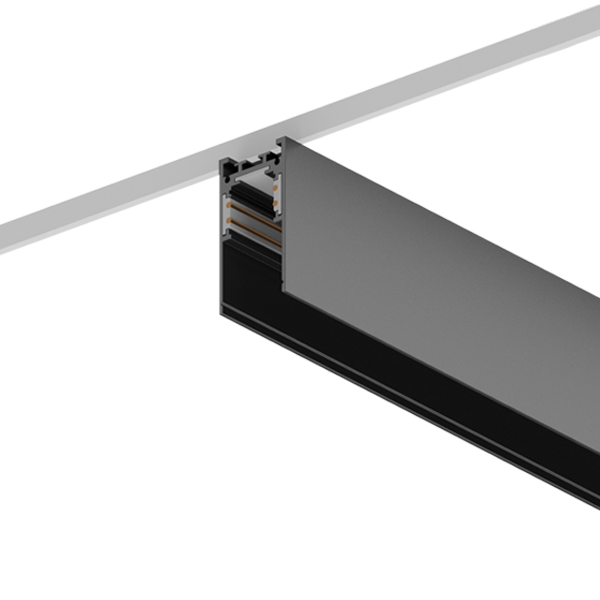 Sina magnetica, aplicata, 2m/buc, 26.6×52.5mm, negru, BR-BY41-00221, Braytron, smartsystem