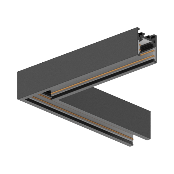 Sina magnetica, colt interior orizontal, aplicata, slim, 26.6×52.5mm, negru, BR-BY41-10321, Braytron, smartsystem