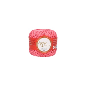 Fir de crosetat, Anchor Freccia 6, 100% bumbac, grosime fir nr 2 Fine, lungime 175 m, 50g, roz 00031 Fir de crosetat, Anchor Freccia 6, 100% bumbac, grosime fir nr 2 Fine, lungime 175 m, 50g, roz 00031