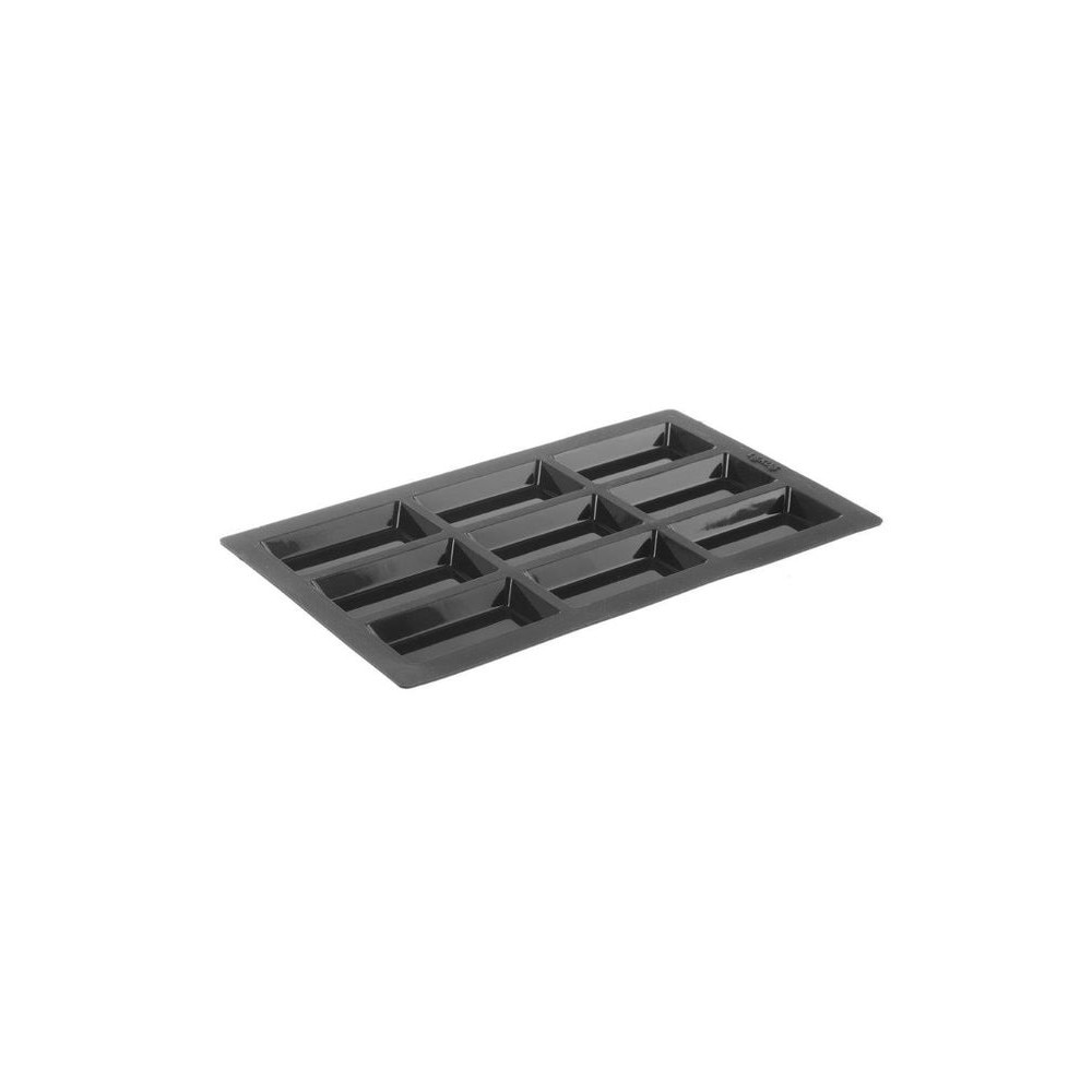 Forma GN 1/3 pentru copt din silicon 325x176 mm, Hendi, cu 9 forme Mini-Cake 80x30x(H)33 mm
