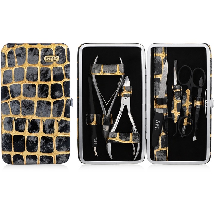 Trusa profesionala pentru manichiura si pedichiura SPL, 77904AA