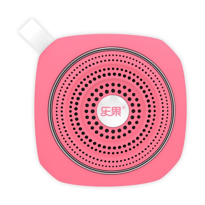 Boxa portabila Bluetooth NOGO A600, 3W, ACUMULATOR 800 mAh, SUPER BASS, TF Card, Finisaj deosebit,, Roz