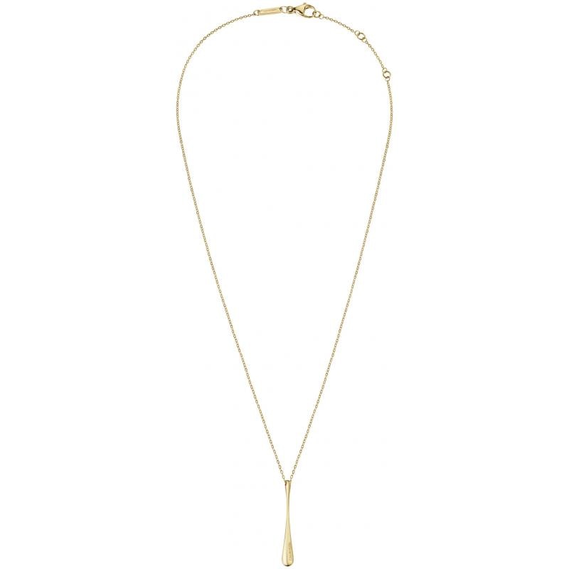 Colier Calvin Klein Ellipse, Otel inoxidabil, 49 cm, Auriu