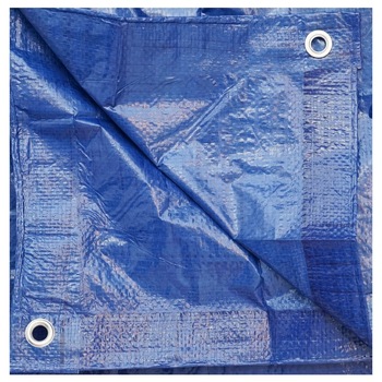 Prelata cu ochiuri de prindere 80g/m2 albastra 3x4m Breckner Germany Prelata cu ochiuri de prindere 80g/m2 albastra 3x4m Breckner Germany