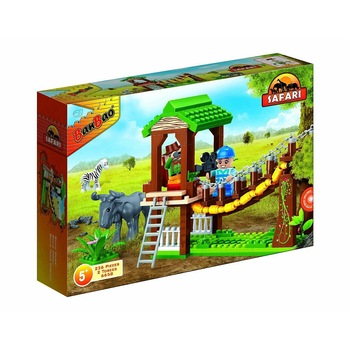 Set safari Banbao, 6658, +5 ani, 236 piese, Multicolor Set safari Banbao, 6658, +5 ani, 236 piese, Multicolor
