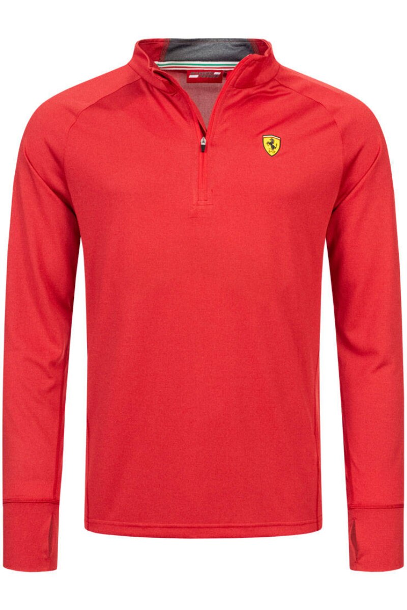 Tricou Scuderia Ferrari 1/2 Zip Midlayer, XXL