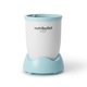 Blender Nutribullet Baby 200 W 0C22300026, 1 viteza, vas 0.9l, cupa mica 0.295l, 6 recipiente depozitare cu capac, tava silicon, Alb