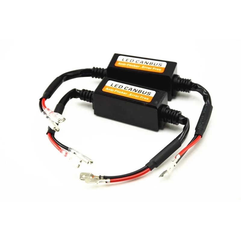 Anulatori de eroare pentru led h1/ h3, 12v , set 2 bucati