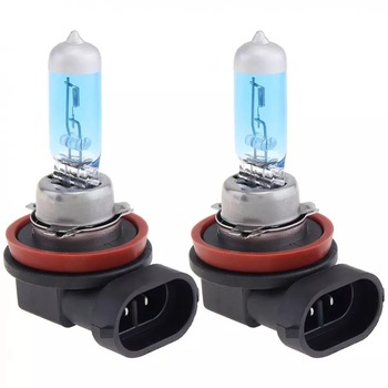Set 2 becuri H9 super white + 130%, lumina alba , 12v Set 2 becuri H9 super white + 130%, lumina alba , 12v