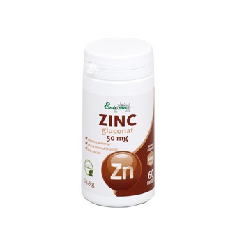 Zinc, Enigma Plant, 60 Capsule, 50 mg Zinc, Enigma Plant, 60 Capsule, 50 mg
