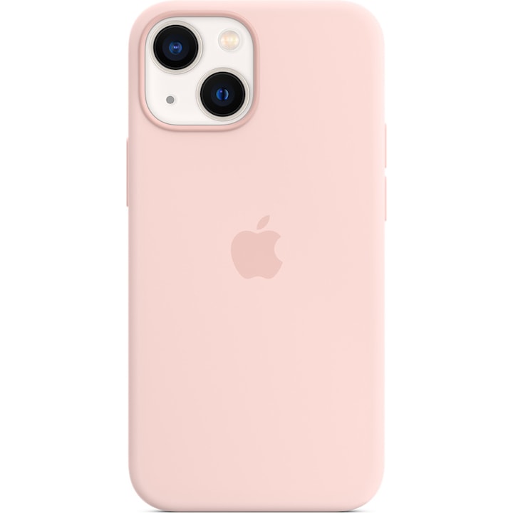 Калъф Apple Silicone Case with MagSafe за iPhone 13 mini, Chalk Pink