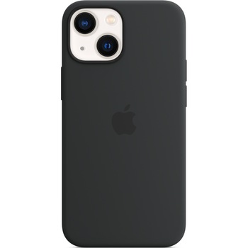 Husa de protectie Apple Silicone Case with MagSafe pentru iPhone 13 mini, Midnight Husa de protectie Apple Silicone Case with MagSafe pentru iPhone 13 mini, Midnight