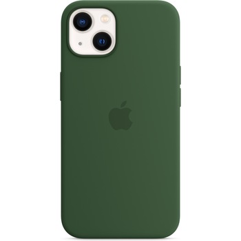 Husa de protectie Apple Silicone Case with MagSafe pentru iPhone 13, Clover Husa de protectie Apple Silicone Case with MagSafe pentru iPhone 13, Clover
