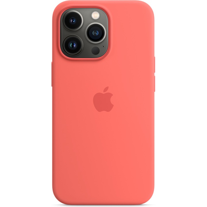Калъф Apple Silicone Case with MagSafe за iPhone 13 Pro, Pink Pomelo