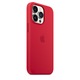 Силиконов Калъф за Apple iPhone 13 Pro, Удароустойчив, Red
