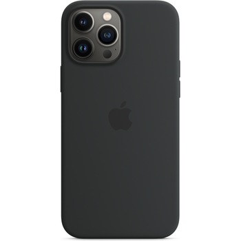 Husa de protectie Apple Silicone Case with MagSafe pentru iPhone 13 Pro Max, Midnight Husa de protectie Apple Silicone Case with MagSafe pentru iPhone 13 Pro Max, Midnight