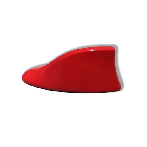Antena Radio FM ACTIVA rechin, banda dublu adeziva 3M, 17 x 7.5 x 7.5 cm, rosu