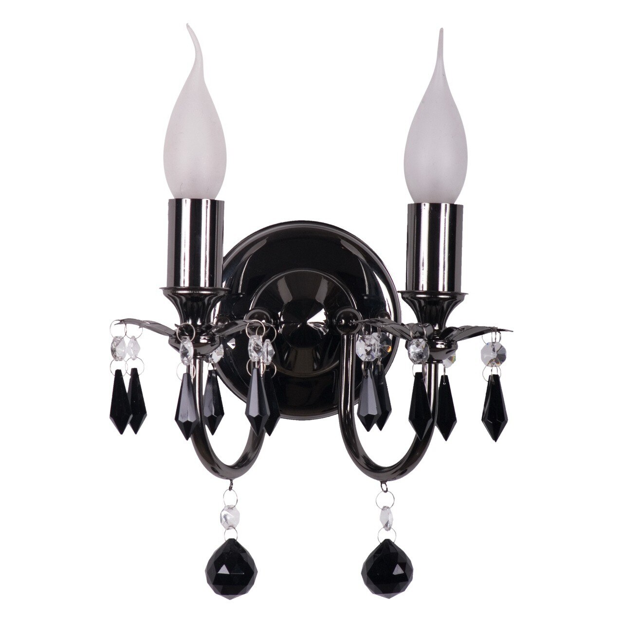 Aplica de perete, MW-LIGHT, Metal, 60W, E14, Negru