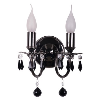 Aplica de perete, MW-LIGHT, Metal, 60W, E14, Negru Aplica de perete, MW-LIGHT, Metal, 60W, E14, Negru