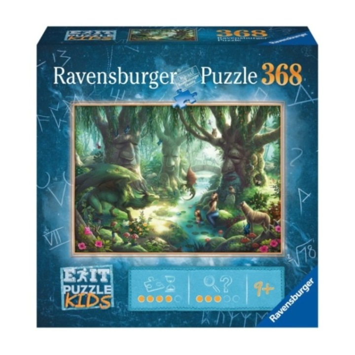 Puzzle Exit Kids 368 db - Varázslatos erdő
