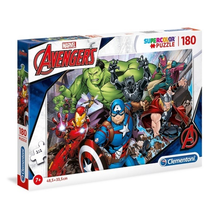 Clementoni 180 db-os Szuper Színes puzzle - Avengers - Bosszúállók (29107)