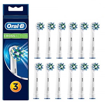Rezerva periuta de dinti electrica Oral-B CrossAction, 12 buc Rezerva periuta de dinti electrica Oral-B CrossAction, 12 buc