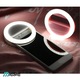 Selfie Ring Light LED MaffStuff®, pentru telefoane, tablete si laptopuri, cu incarcare USB, negru