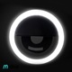 Selfie Ring Light LED MaffStuff®, pentru telefoane, tablete si laptopuri, cu incarcare USB, negru