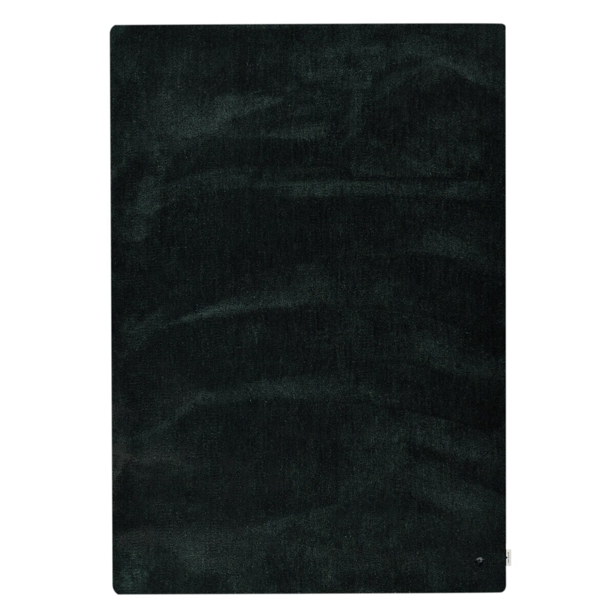 Covor Tom Tailor Uni, poliester, verde inchis, 85x155 cm, C136-1025708