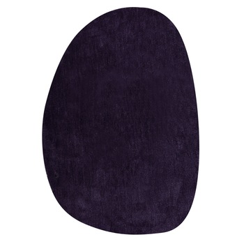 Covor Tom Tailor Uni, poliester, violet, 80x120 cm, C54-1025733 Covor Tom Tailor Uni, poliester, violet, 80x120 cm, C54-1025733