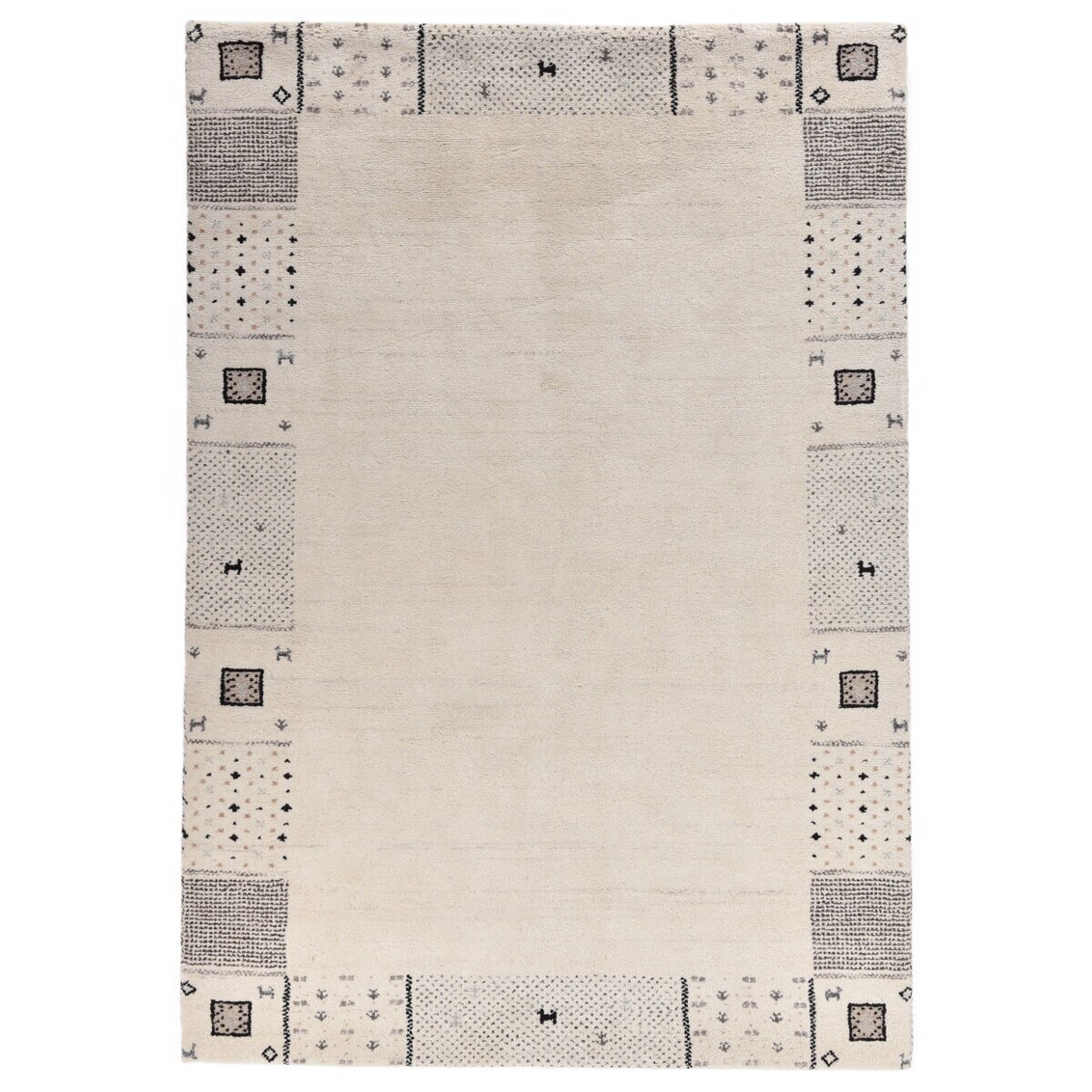 Covor Decorino Geometric, lana, bej, 170x240 cm, C62-1025904