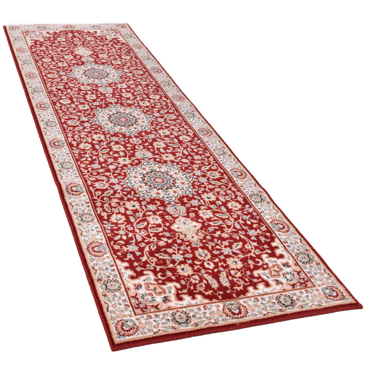 Covor Decorino Oriental, lana, rosu, 80x250 cm, C08-1026015