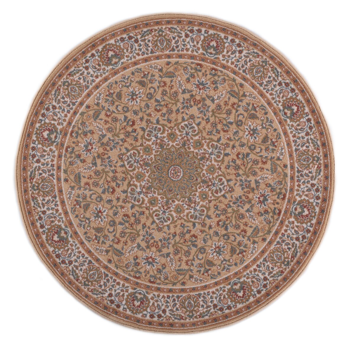 Covor Decorino Oriental, lana, bej, 200x200 cm, C70-1026013