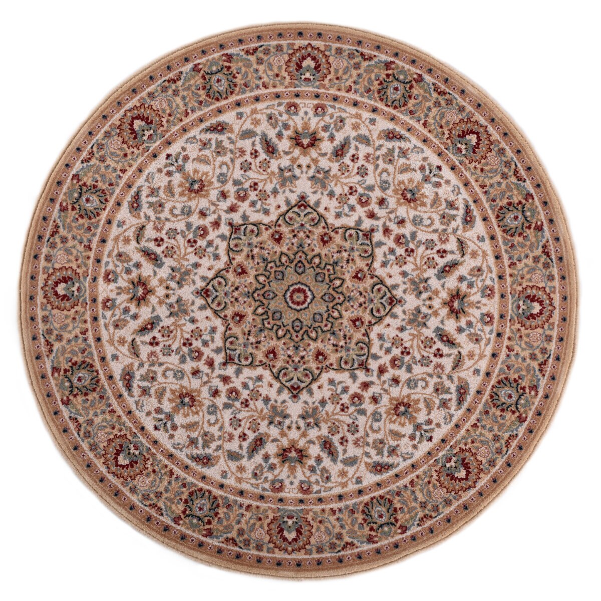Covor Decorino Oriental, lana, bej, 133x133 cm, C27-1026020