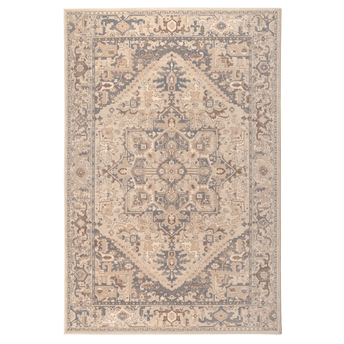 Covor Decorino Oriental, lana, bej, 80x150 cm, C04-1026107