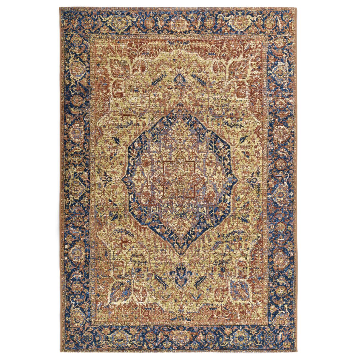 Covor Tom Tailor Geometric, polipropilena, multicolor, 160x235 cm, C97-1026204