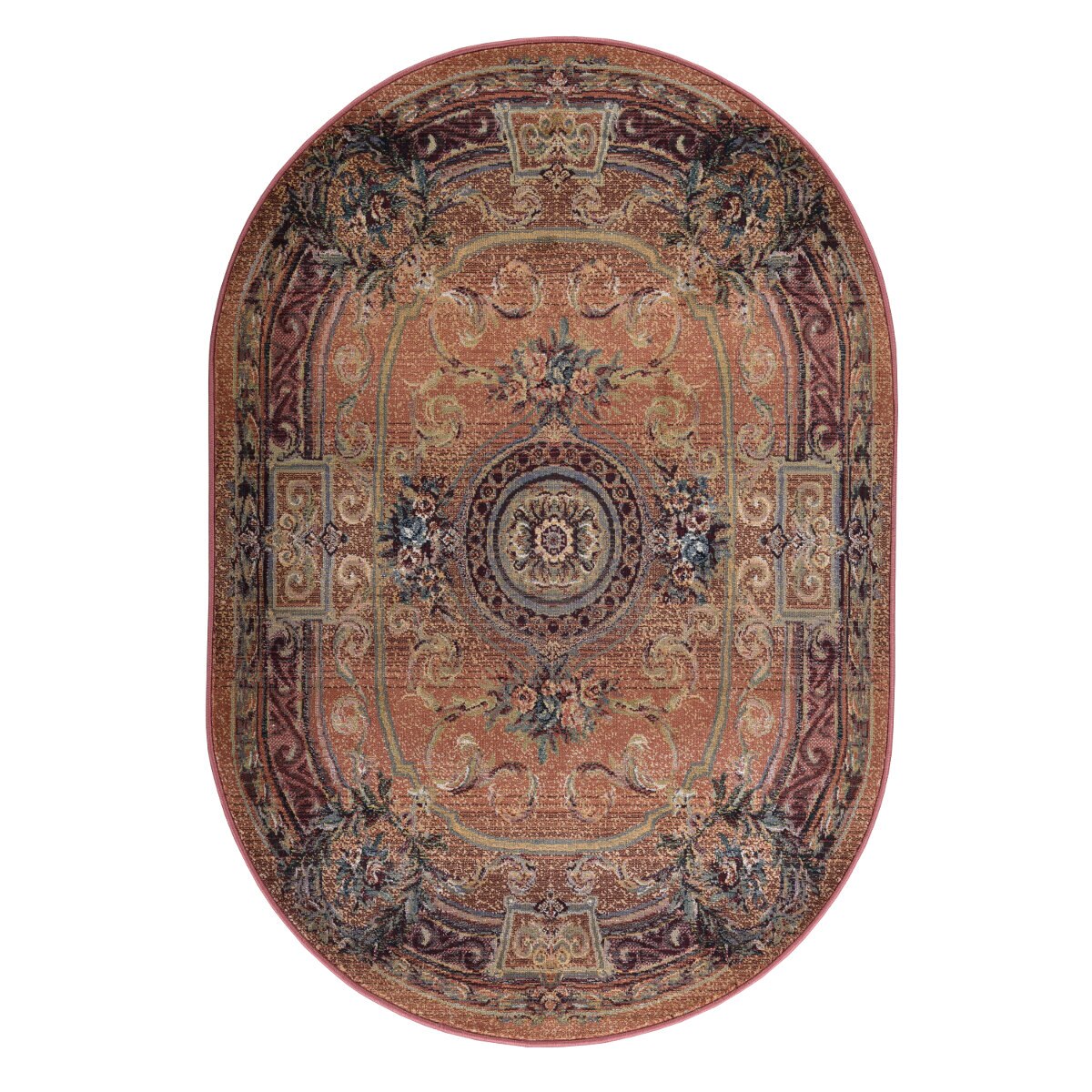 Covor Decorino Oriental, polipropilena, rugina, 68x135 cm, C120-102749