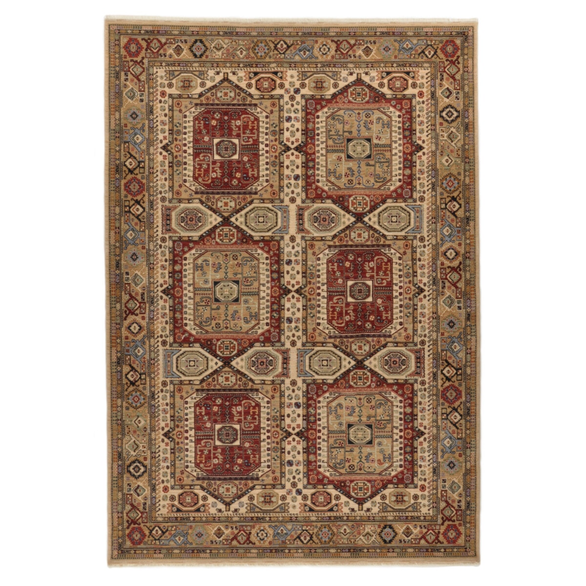 Covor Decorino Oriental, lana, bej, 120x145 cm, C1302-1027310