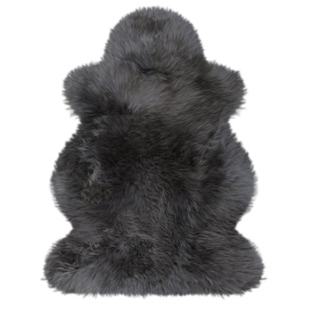 Covor Decorino Uni, lana, antracit, 68x100 cm, C1295-1027709 Covor Decorino Uni, lana, antracit, 68x100 cm, C1295-1027709