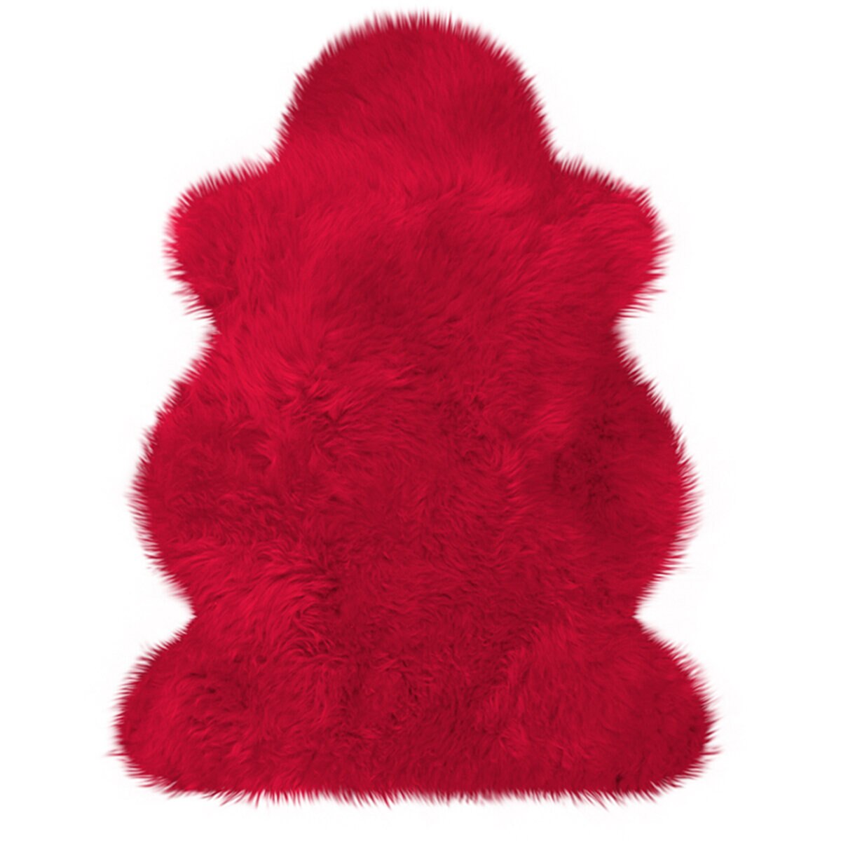 Covor Decorino Uni, lana, rosu, 68x100 cm, C1295-1027714