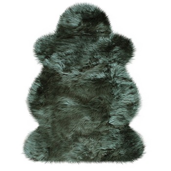 Covor Decorino Uni, lana, verde inchis, 68x100 cm, C1295-1027706 Covor Decorino Uni, lana, verde inchis, 68x100 cm, C1295-1027706