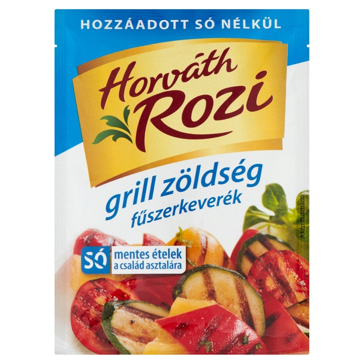 Horváth Rozi Grill zöldség fűszerkeverék, hozzáadott só nélkül, 20g