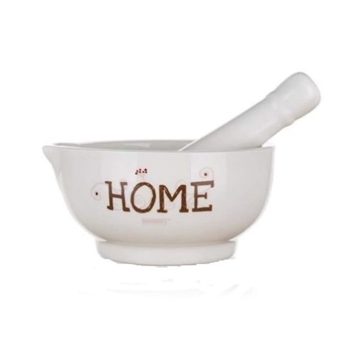 Mojar cu pistil Banquet, ceramic, decor Home