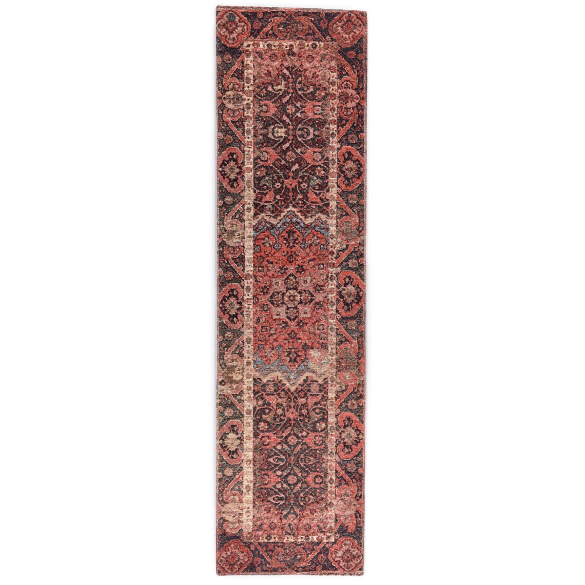 Covor Tom Tailor Oriental, poliester, rosu inchis, 75x290 cm, C1292-1021207
