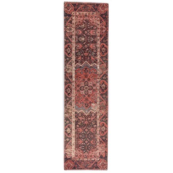 Covor Tom Tailor Oriental, poliester, rosu inchis, 75x290 cm, C1292-1021207 Covor Tom Tailor Oriental, poliester, rosu inchis, 75x290 cm, C1292-1021207