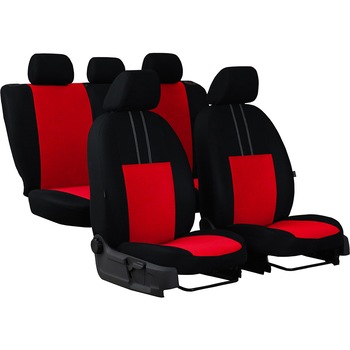 Set huse Scaune Auto Universale, Ekonomic, Negru/ Rosu, 9 buc Set huse Scaune Auto Universale, Ekonomic, Negru/ Rosu, 9 buc