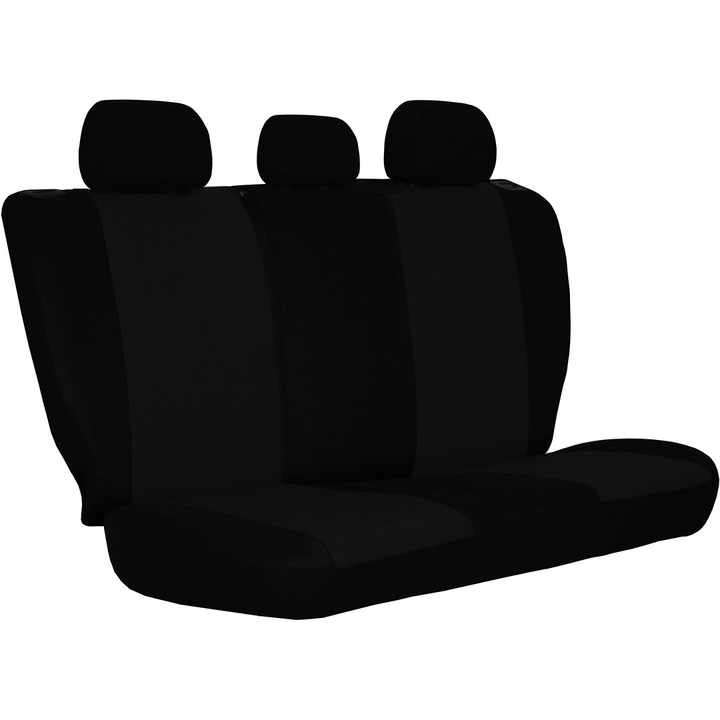 Set huse Scaune Auto Universale, Ekonomic, Negru, 9 buc