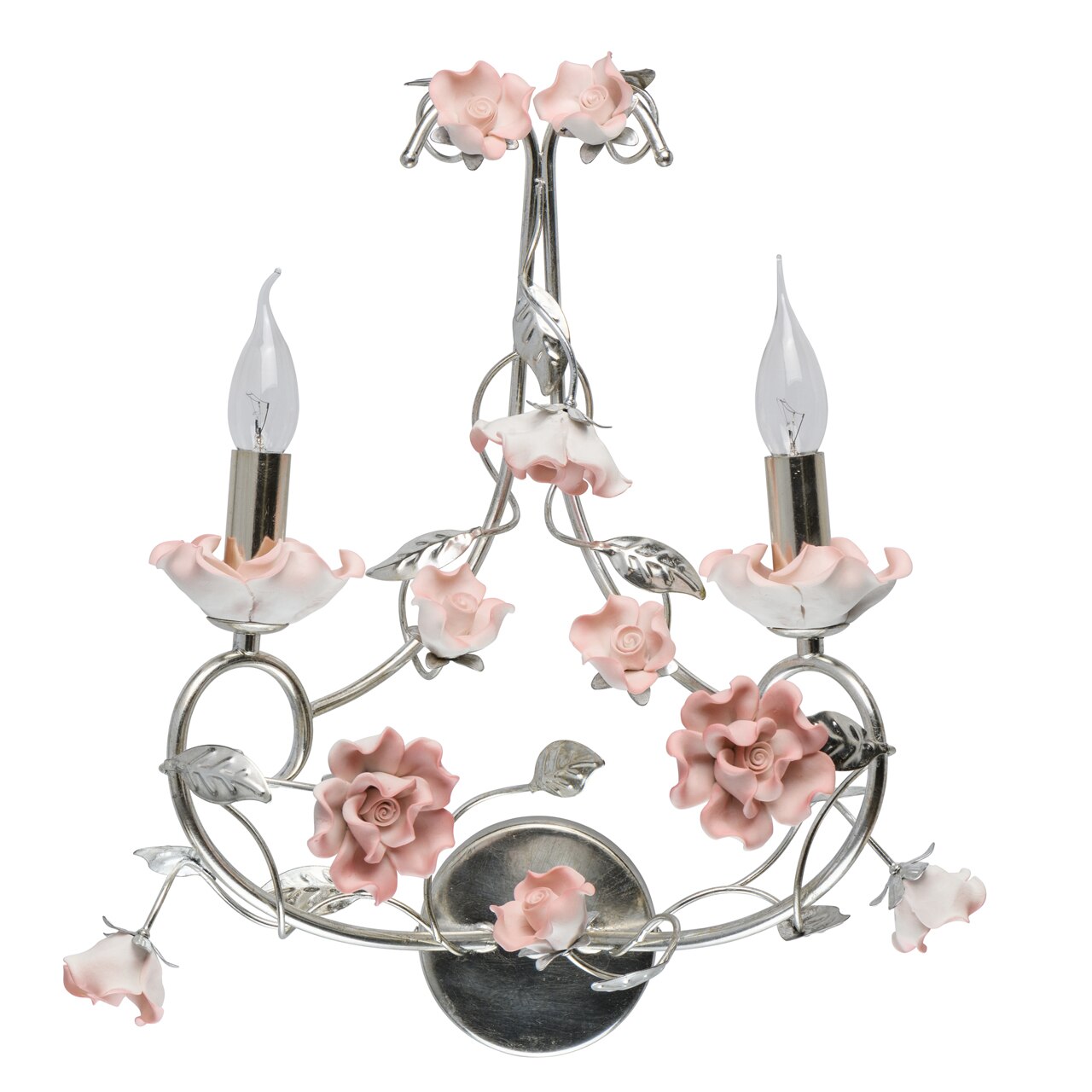 Aplica de perete, CHIARO, 40W, E14, Gri